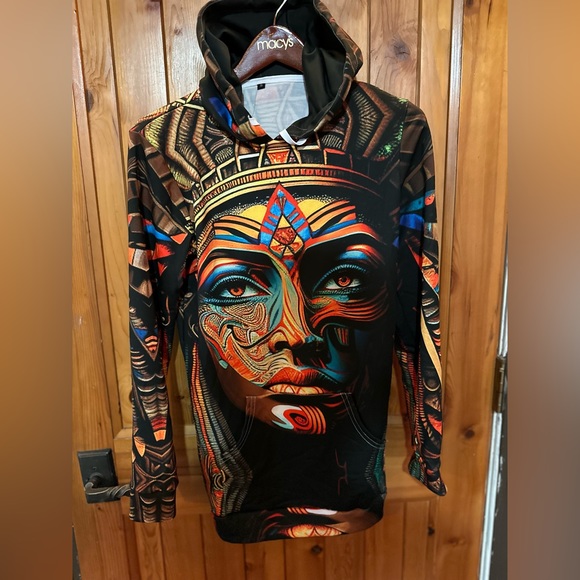 NWT ÍDEM psychedelic sweater skirt - Picture 3 of 6